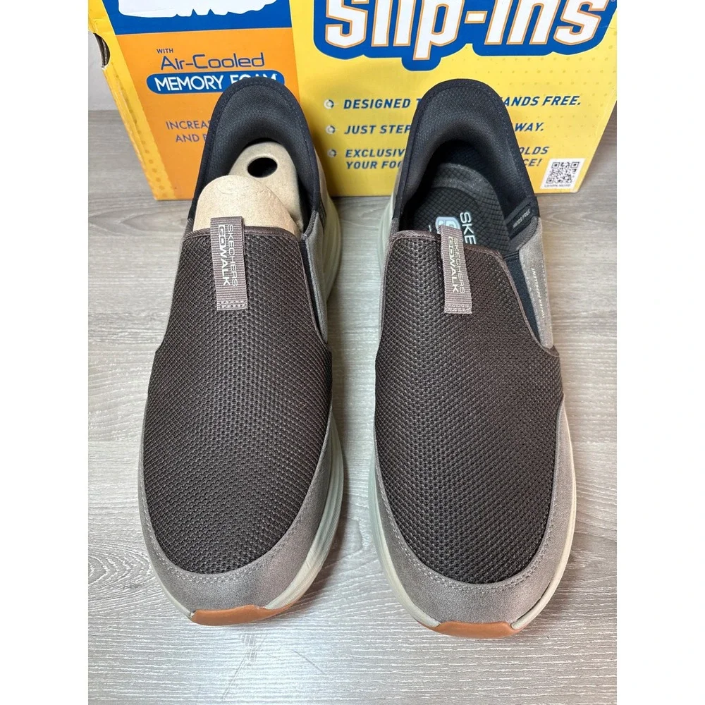 Skechers Go Walk Outdoor Andres‎ II  Model 216425  Brown Men's Size 12 NIB